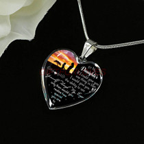 To my daughter: Gift Ideas for daughter, daughter necklace, to my daughter necklace, best gifts for daughter, birthday gifts for daughter, father and daughter necklace, daughter necklace from parents, 683fdsn
