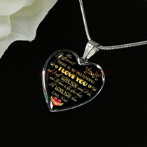 To my girlfriend: Boyfriend and girlfriend necklace, girlfriend necklace,to my gorgeous girlfriend, to my girlfriend necklace, birthday gifts for girlfriend, best gifts for girlfriend, to my future girlfriend, birthday gifts for her 499fHgn