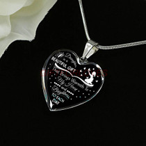 To my daughter: daughter necklace, to my daughter necklace, best gifts for daughter, birthday gifts for daughter, father and daughter necklace, daughter necklace from parents, special daughter necklace 432fdsn