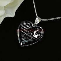 To my daughter: daughter necklace, to my daughter necklace, best gifts for daughter, birthday gifts for daughter, father and daughter necklace, daughter necklace from parents, special daughter necklace 422fdsn