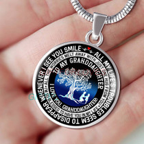 To my granddaughter: Gift for Christmas 2018, Christmas gift ideas for granddaughter,Birthday gifts for granddaughter, best gifts for granddaughter, special granddaughter necklace, amazing granddaughter necklace, to my granddaughter necklace, 905