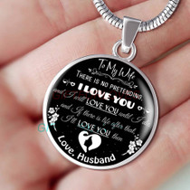 To my wife: amazing wife necklace, wife necklace,to my gorgeous wife, to my wife necklace, birthday gifts for wife, best gifts for wife, gearbubble wife necklace, to my future wife, birthday gifts for her 500