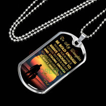 To My Daughter Dog Tag Birthday Gift Ideas for daughter, daughter necklace, to my daughter necklace, best gifts for daughter, birthday gifts for daughter, father and daughter necklace, daughter necklace from parents  1192fdrn