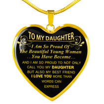 TO MY DAUGHTER: DAUGHTER NECKLACE, TO MY DAUGHTER NECKLACE, BEST GIFTS FOR DAUGHTER, BIRTHDAY GIFTS FOR DAUGHTER, FATHER AND DAUGHTER NECKLACE, DAUGHTER NECKLACE FROM PARENTS, SPECIAL DAUGHTER NECKLACE, AMAZING DAUGHTER NECKLACE 892dag