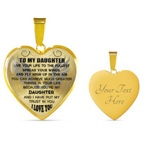TO MY DAUGHTER: DAUGHTER NECKLACE, TO MY DAUGHTER NECKLACE, BEST GIFTS FOR DAUGHTER, BIRTHDAY GIFTS FOR DAUGHTER, FATHER AND DAUGHTER NECKLACE, DAUGHTER NECKLACE FROM PARENTS, SPECIAL DAUGHTER NECKLACE, AMAZING DAUGHTER NECKLACE 886dao