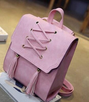 Fashion candy color girl Lady Backpacks Preppy style Casual Shoulders double shoulder Bag schoolbag yilibai8