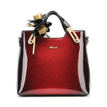 Women's Bag 2020 Patent Leather Crossbody Bag Fashion Luxury Hand Shoulder