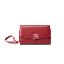 Women's Leather Wallet For Credit Card Female Coin Purse Fashion Wristband Long Clutch Zipper Lady Solid Purse Women Wallets HOT