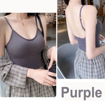 Women Tank Crop Top Sexy Female Underwear Seamless Crop Tops  Lingerie Femme Strap Adjustable Camisole Street Fashion Woman Top