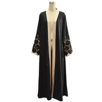 Eid Mubarak Abaya Kimono Cardigan Hijab Muslim Dress Turkish Islamic Clothing Abayas For Women Kaftan Dubai Caftan Ramadan Robe