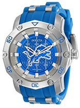 Amazon.com: Invicta NFL Detroit Lions Automatic Blue Dial Men's Watch 32018: Watches