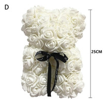 Rose teddy bear with free gift box