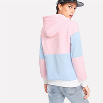 Harajuku Pastel Hoodie Sweater Pink Blue #JU2159