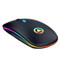 LED Backlit Rechargeable Wireless Silent Mouse USB Mouse Ergonomic Optical Gaming Mouse Desktop PC Laptop Mouse