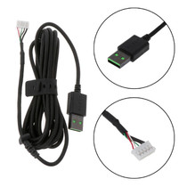 Durable Nylon Braided Line USB Mouse Cable Replacement Wire for Razer Imperator/Naga 2014/Hexagram/Deathadder 2013 Gaming Mouse
