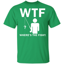 Where's The Fish Funny Father's Day Birthday Gifts Fishing