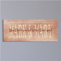 Personalized I Love You Wall Art