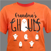 Personalized Grandmas Ghouls T-Shirt