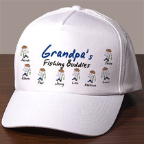 Fishing Buddies Personalized Hat