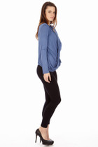 Royal Criss Cross Cardigan Sweaters