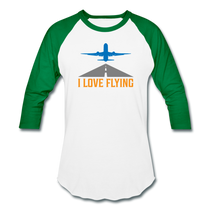 Baseball T-Shirt, I Love Flying