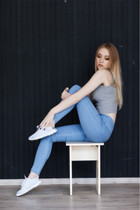 Skinny High Waist Jeans Woman Blue Denim Pencil Pants