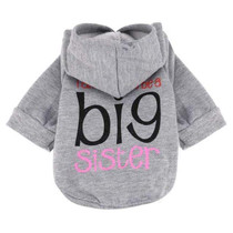 Big Sister/Brother Dog Hoodies