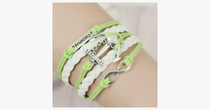 Friendship Anchor Infinity Bracelet