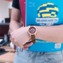 Bamboo Wooden Wristwatch Unique Bohemian Style Lady Quartz Watch