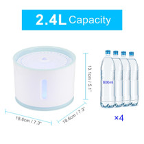 Automatic Pet Cat Water Fountain Dog Cat Drinking Fountain Drinker Feeder Bowl Water Dispenser