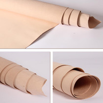 juneTree Passion Veg Tanned Leather Thick Genuine Leather About 3.5mm to 4.0mm Cowhide (4.314.1inch)