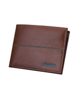 Casual Men's Leather Business Pocket Card Bifold Slim Wallet