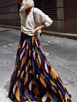 Spaghetti-neck Backless Bohemia Maxi Dress