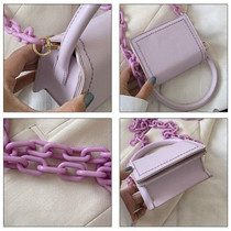 Mini Chains Tote Bag New Trendy Small Square Shoulder Bags