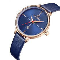 Fashion Casual Blue Watch Waterproof Women Quartz Watches