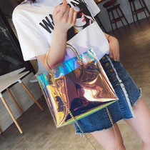 Transparent Bag Women Laser Holographic Shoulder Bags