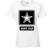 Happy Father's Day Army Dad  - White T Shirt