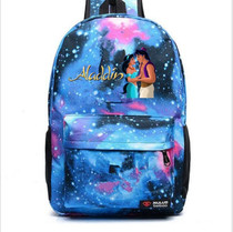 Children's Aladdin shoulder school canvas backpack