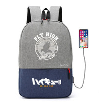 Haikyuu!! Karasuno Koukou Hinata Shoyo Mochila School Backpack