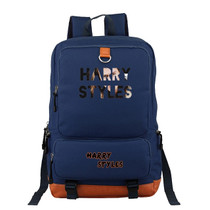 Harry Styles printed men's travel bag laptop multi-function backpack