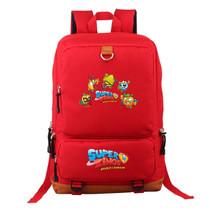 superzings cartoon pattern casual high quality beautiful travel backpack