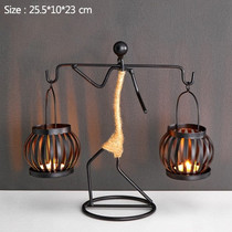 Nordic Metal Candle Holder Decor