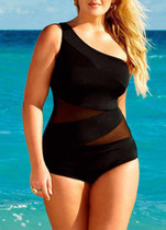 Sexy One Shoulder One Piece