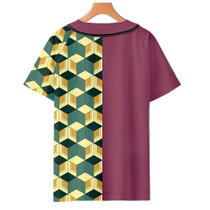 Demon Slayer Baseball Jersey<br> Giyuu Pattern