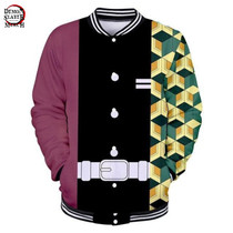 Demon Slayer Baseball Jacket <br>Giyuu Tomioka