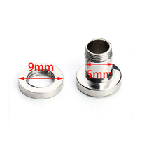 Stainless Steel Screw Ear Plug Flesh Tunnels