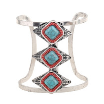 Stone Cuff Bracelet Bangles