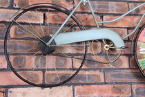 Retro Bicycle Beach Cruiser Wall Clock