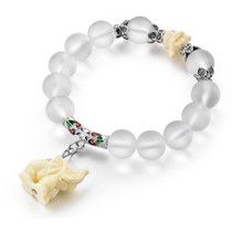 Leaf Bracelets & Bangles With Stones