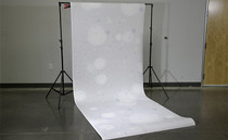Savage Winter Frost Printed Background Paper